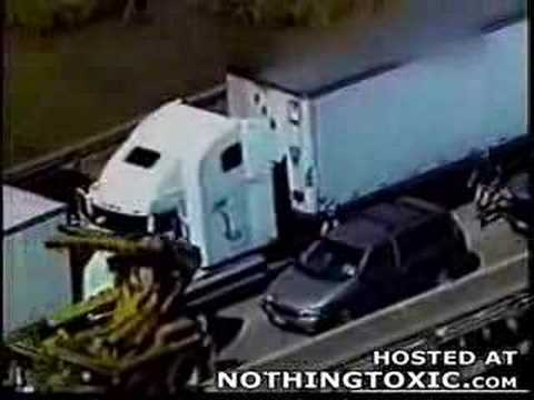 a very deadly truck chase