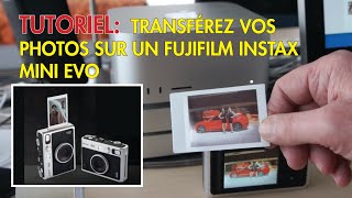 Transférez vos plus belles photos sur un Instax Mini EVO de FujiFilm pour les imprimer.