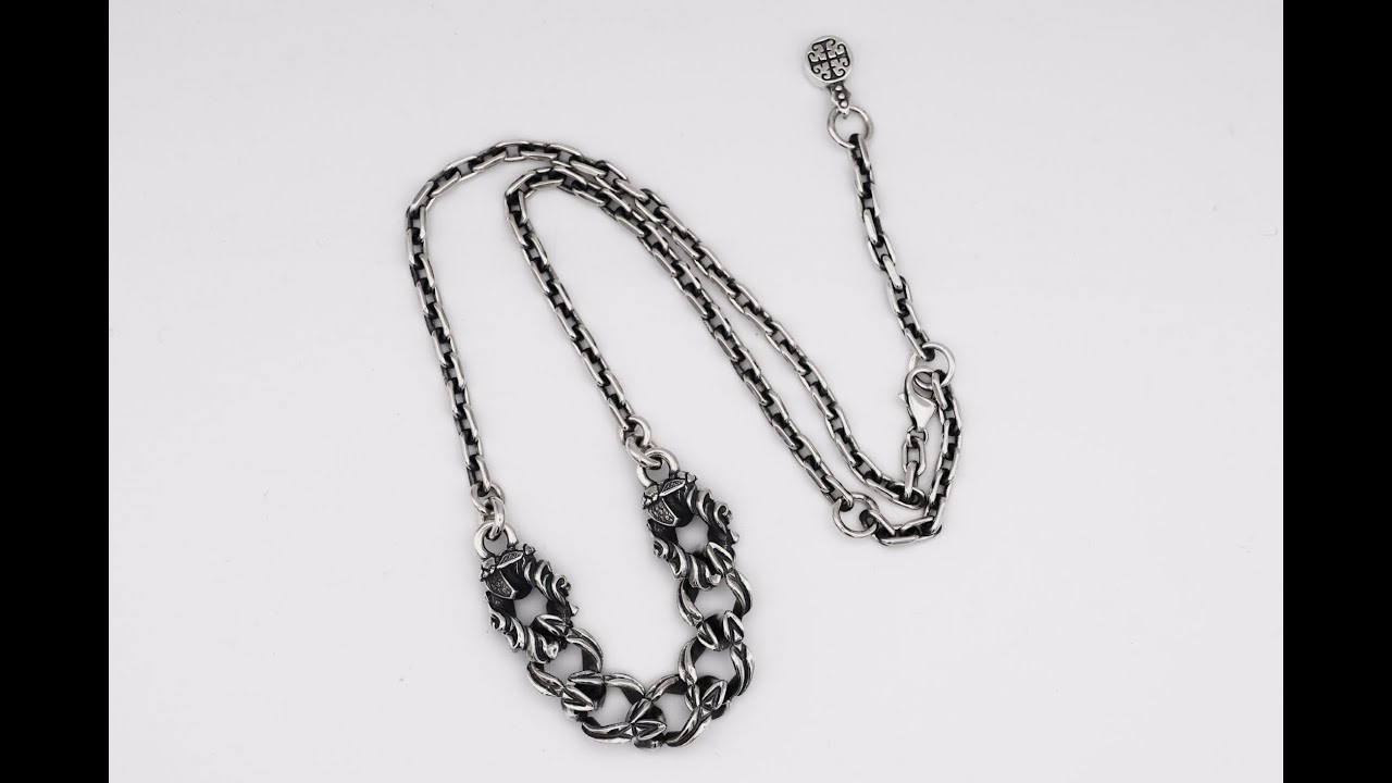 喜平（KIHEI)ブラッドレス【7連】ネックレス/F.A.L（シルバー