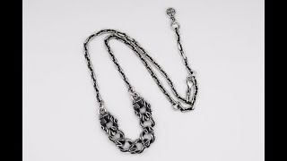 喜平（KIHEI)ブラッドレス【7連】ネックレス/F.A.L（シルバー