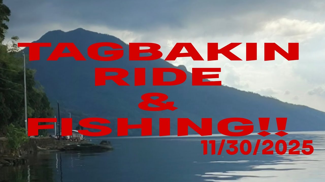 TAGBAKIN RIDE AND FISHING TRIP?!! GOOD SIZE CATCH!! SOLO RIDE?? 
