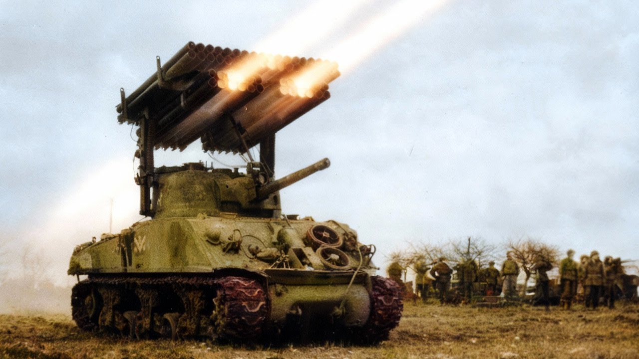 German Troops Were Terrified When One U.S. Tank Fired 60 Rockets in 30 Seconds