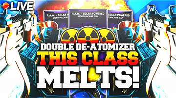 DOUBLE DE-ATOMIZER WITH THE BEST RAW SOLAR POWERED CLASS SET UP (FAST IW NUKE)