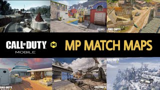 HOW MANY MAPS ON CALL OF DUTY || ALL MP MATCH MAPS || Matchmaps