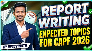 Report writing on 70 Hours work mandate for CAPF