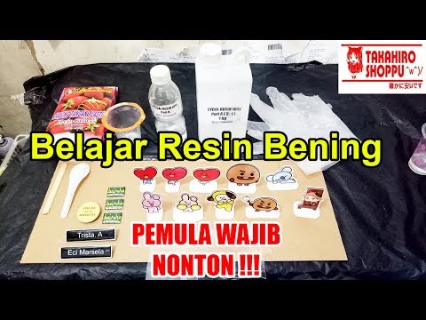 BELAJAR MEMBUAT RESIN BENING LYCAL 1011 / LEM BENING. 