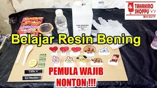 BELAJAR MEMBUAT RESIN BENING LYCAL 1011 / LEM BENING