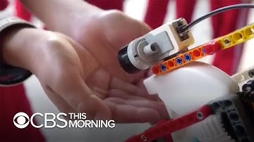 Students in Taiwan build robot to help coronavirus precaution awareness