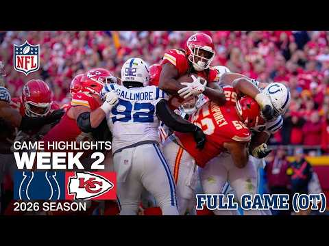 Chiefs vs. Colts (OT) Sep 20, 2016 | FULL GAME Highlights | NFL Week 2