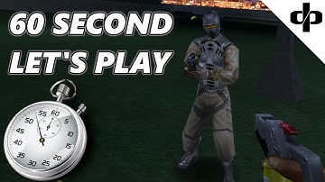 Deus Ex (Realistic) | 60 Second Lets Play | E01 - Betrayed by Pepper Spray