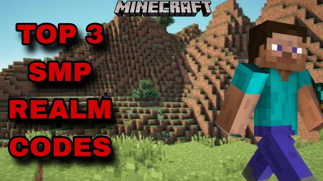 *NEW* TOP 3 BEST SMP REALM CODES FOR MINECRAFT BEDROCK EDITION! - YouTube