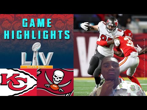 Chiefs vs. Buccaneers | Super Bowl LV Game Highlights **REACTION**