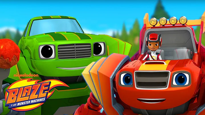 Blaze Robot and the Giant Meatball | Blaze and the Monster Machines