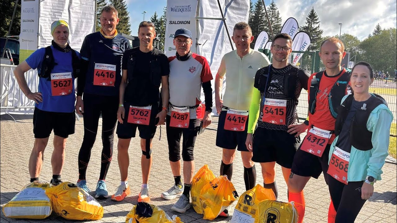 52. GutsMuths Rennsteig Marathon. Die Warendorfer SPORTUNION ist wieder mit dabei.