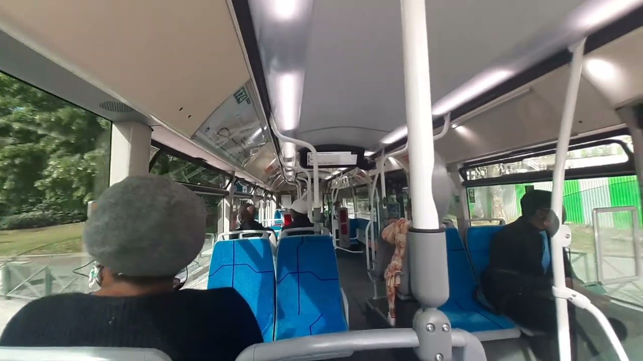 RATP - Voyage à bord d'un Heuliez Bus GX337 Électrique du 174 N⁰1483