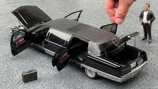 1:18 Cadillac Fleetwood Limousine '94, black - Xiaoguang Model [Unboxing]
