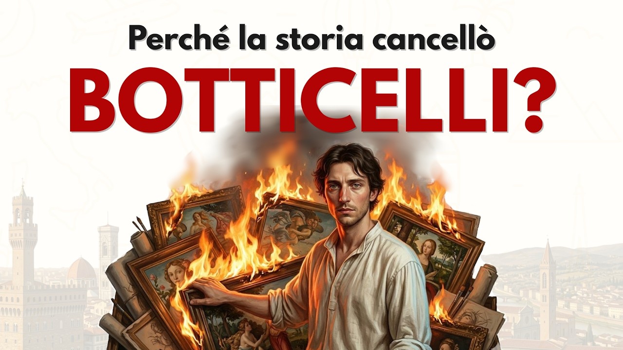 Botticelli: il Pittore che Bruciò La Storia 🎨 | Italiano Facile | Learn Italian
