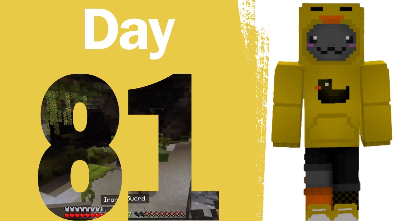 Minecraft Desert Survival So Many Zombies In Lush Cave. Day 81 YouTube