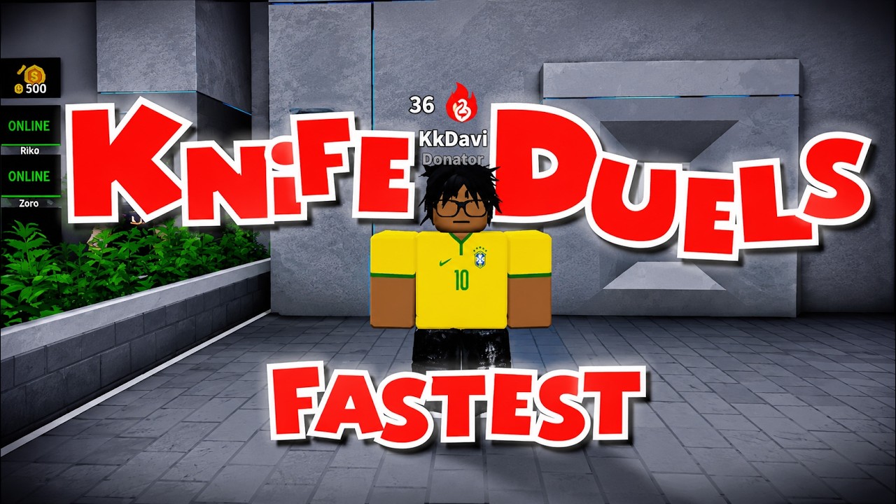 this knife game on roblox is too good