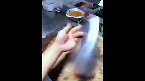 Meat Cleaver spinning