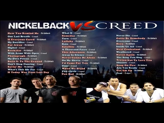 Nickelback VS Creed class=
