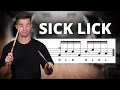 This epic drum fill is easy to play drum lesson