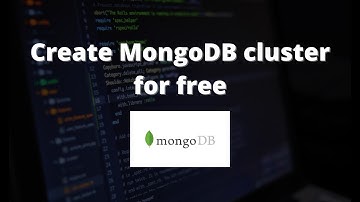 Create MongoDB cluster in 6 minutes (Free)