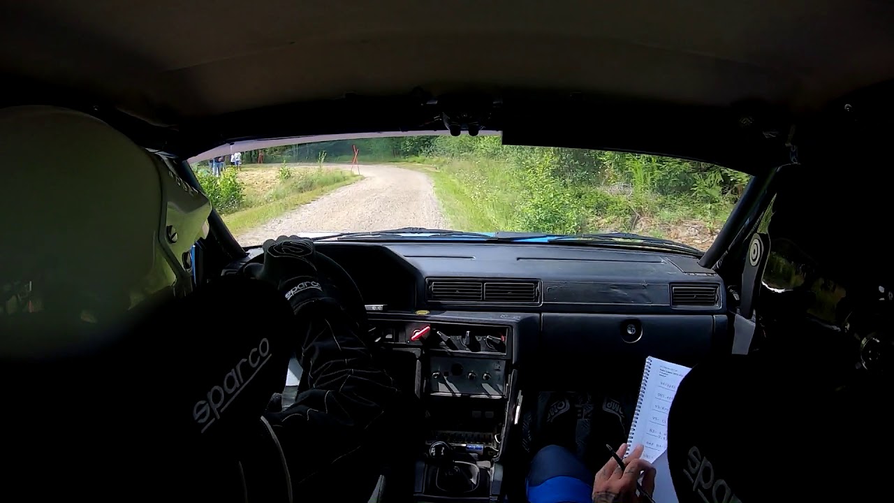 Rally Edane 2019, SS1 Furtan, Mathias Gustafsson VOC