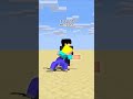 Will You Help Herobrine To Choose And Make The Farthest Push?#friendship #shorts #trending#anime
