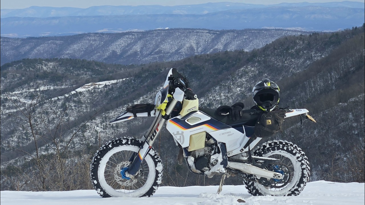 Winter Snow ride - George Washington National Forest