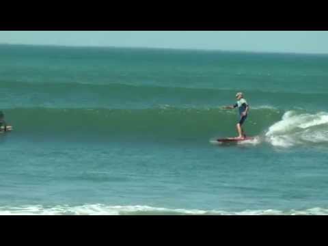Pastor Mark Surfing