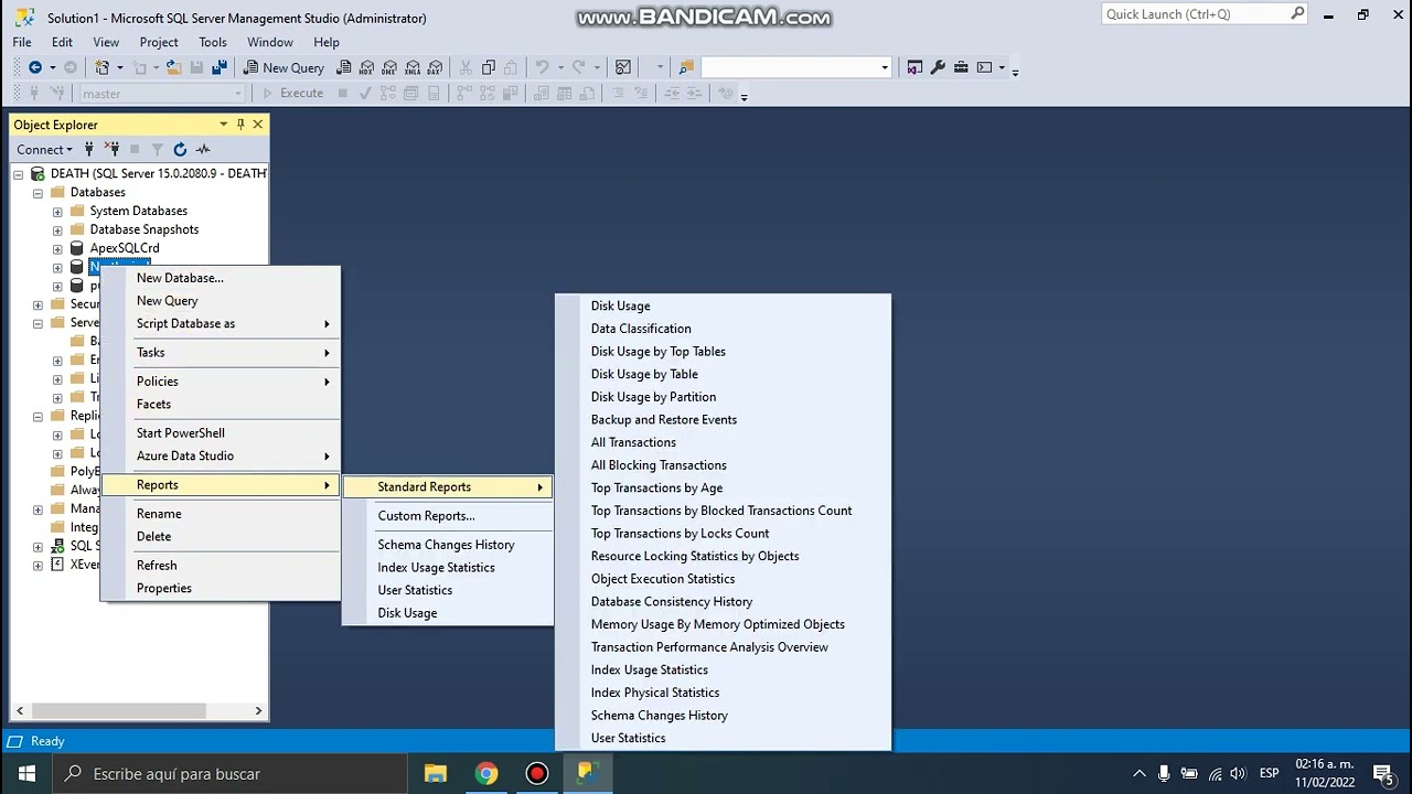 Reportes Northwind SQL Server - YouTube