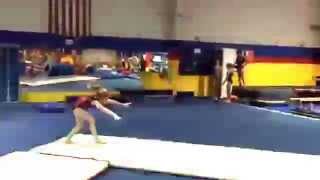 Devyn's Double Full on Floor in Slow Motion
