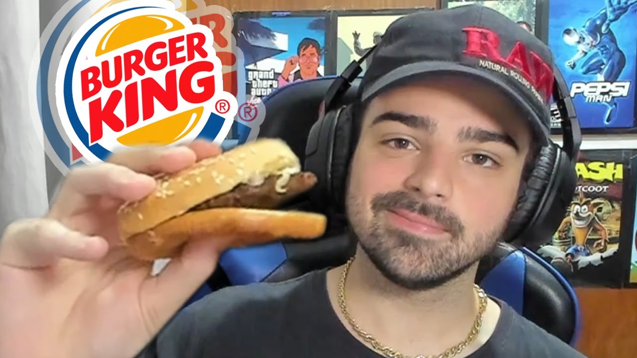 probando todas las hamburguesas de burguer king !!