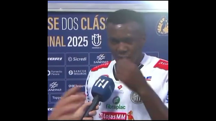 Jogador do Maringá invade entrevista e grita: "Fala que o jogo foi roubado!!"
