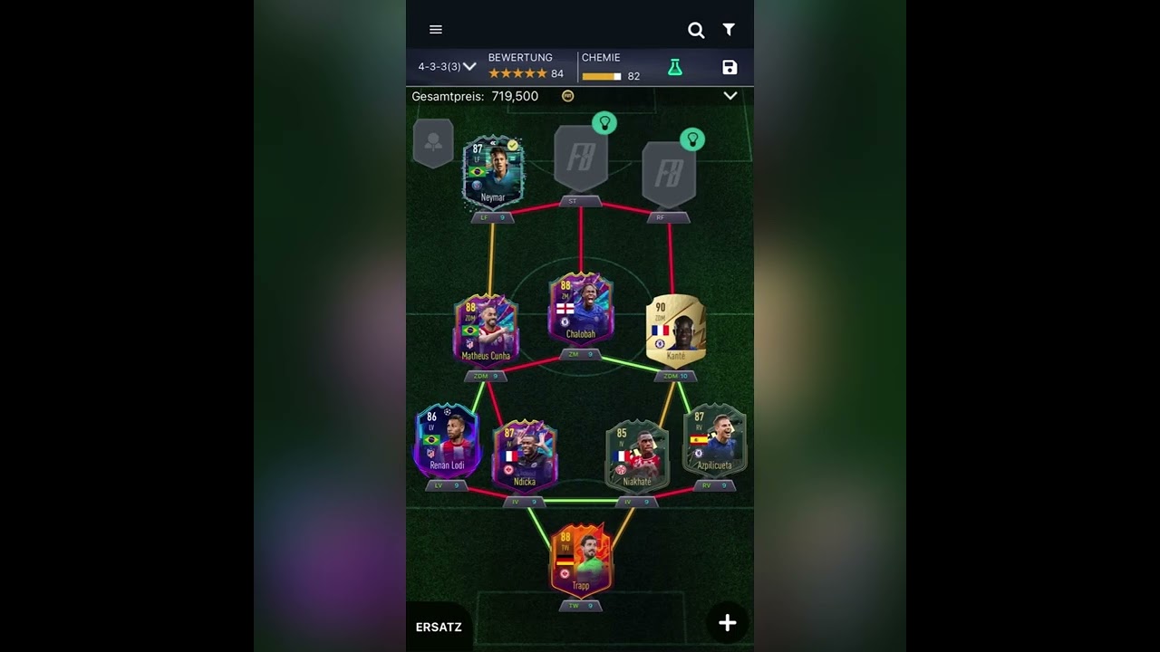 FIFA 22 850K Neymar Flashback SQUAD BUILDER