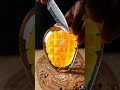 Hyper-Realistic Glass Mango Slicing ASMR in Slow Motion #aishorts #trendingshorts #shortsfeed
