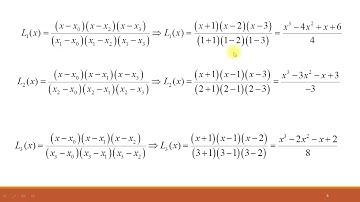 Week8 video lecture2 Numerical Analysis