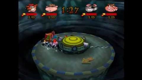 Crash Bash - Splash Dash - Platinum Relic