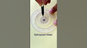 Spirograph ideas #shorts #asmr #art #spirograph  #drawing #satisfying #viral