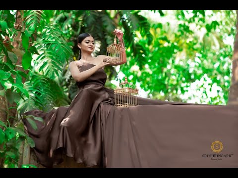 trail gown for pre wedding shoot