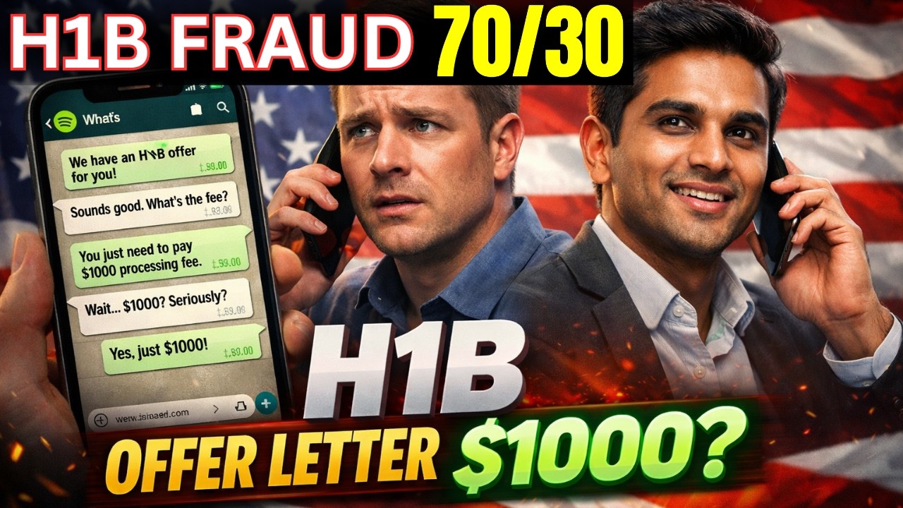 H1B frauds exposed | రోజు రోజుకి బయటపడుతున్న H1B Offer Scams | OPT Students Don’t Fall For This!