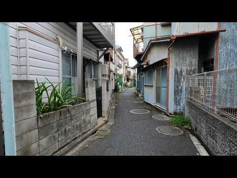 【東京路地散歩/tokyo alley walk】海抜0m地帯の暗渠路地【葛飾区東立石】