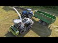 Trvne sene v kopci claas jaguar 980 2x tatra 815 new holland t7290 a john deere 5100m