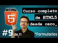 Formularios en HTML | CURSO completo de HTML5 desde cero (9/11)