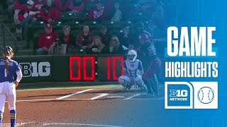 South Dakota State at Nebraska | HIGHLIGHTS | Big Ten Softball | 03/05/2026