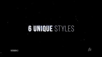 Glitch Titles -  Best After Effects Templates Project Files 2018