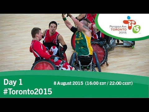 Day 1 | Toronto 2015 Parapan American Games