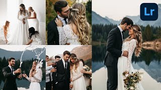 How to edit TIMELESS wedding photos FAST! Lightroom Editing Tutorial - Natural + Beautiful Presets screenshot 5