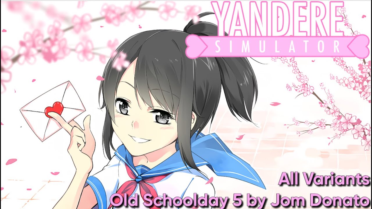 Yandere Simulator Old Schoolday 5 by jom donato (All Variants)